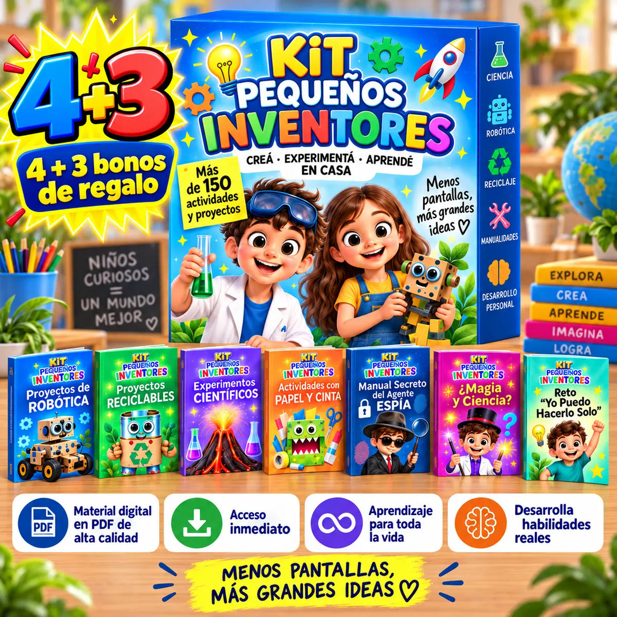 Kit Pequeños Inventores